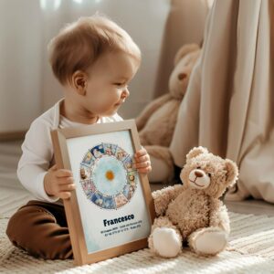 tema natale bambino poster